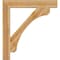 Ekena Millwork Legacy Block Rough Sawn Bracket, Western Red Cedar, 6"W x 44"D x 48"H BKT06X44X48LEC05RWR - alternate 4